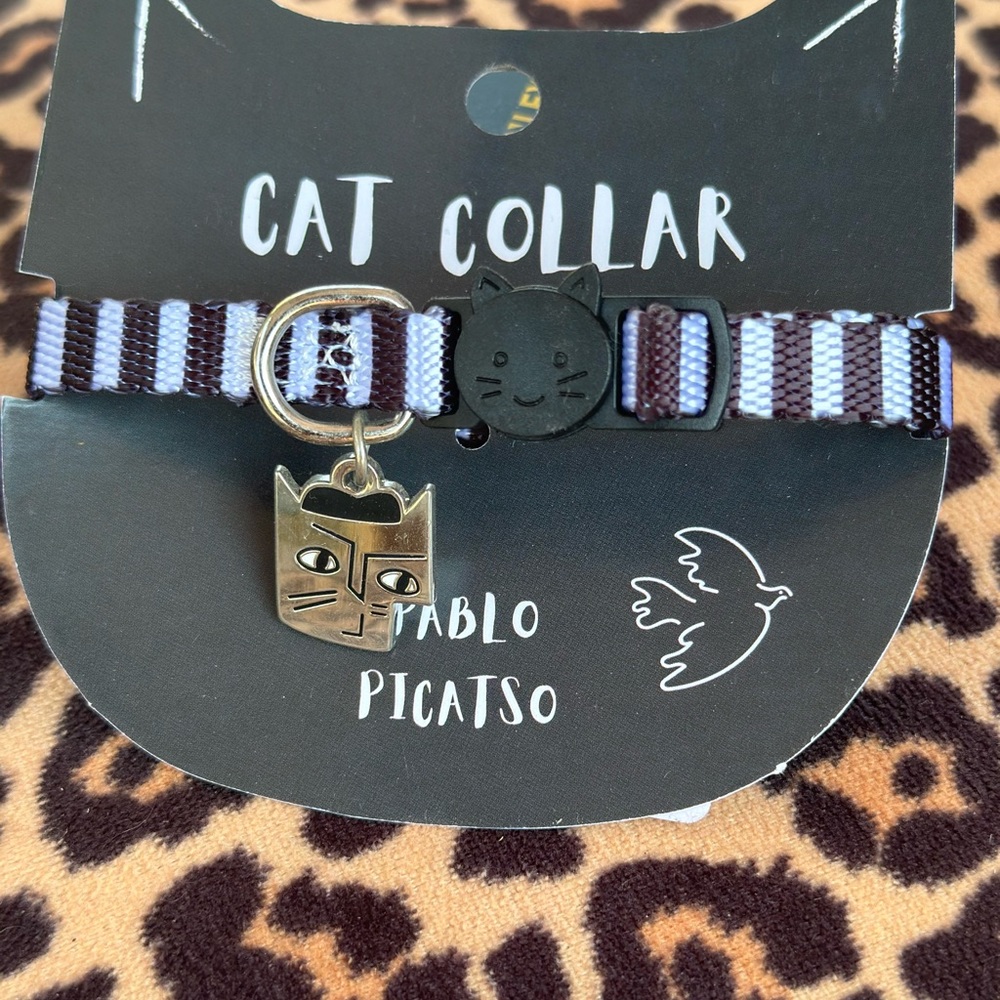 Artist Inspired Cat Collar and Charm